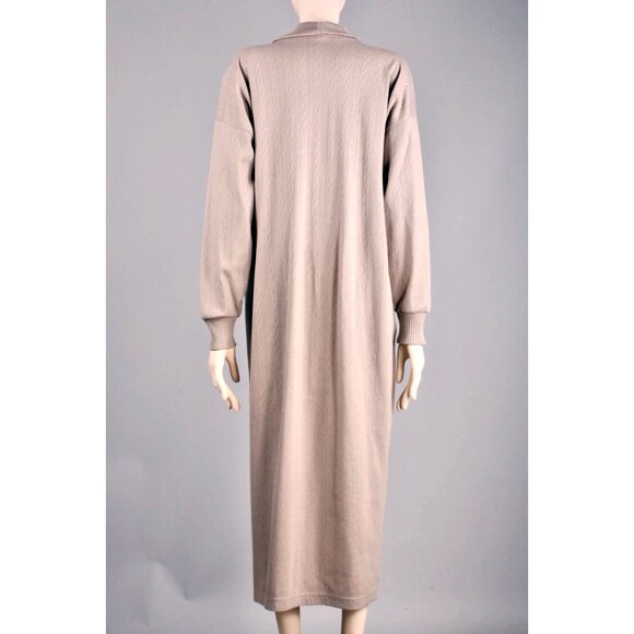 M Vintage 80s Baggy Batwing Cocoon Midi Dress - Picture 4 of 7